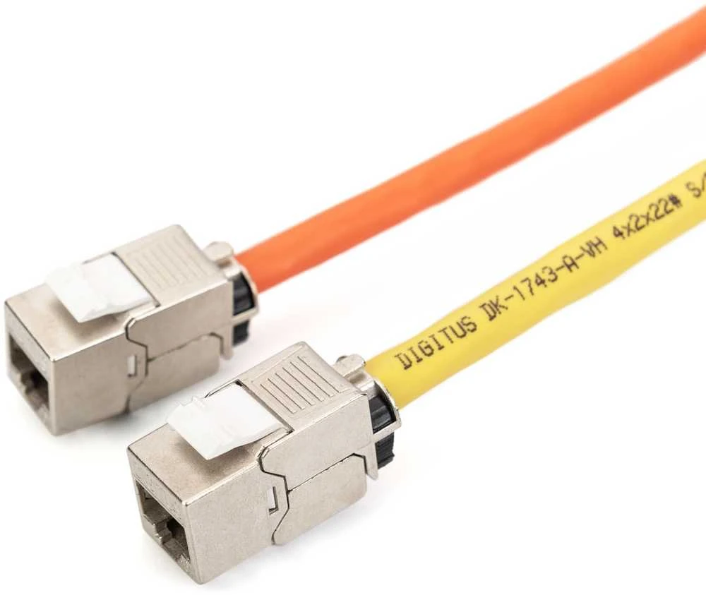 Assmann Electronic DIGITUS CAT 6A Keystone Jack ekranuotas 500 MHz pagal ISO/IEC 60603-7-51,11801 AMD2:2010-04 jungtis be įrankių