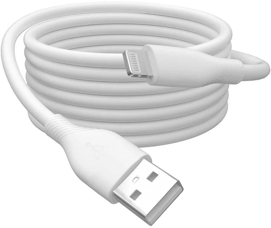 Digitus Kabelis USB DIGIT Lightning - USB-A 0.5 m Baltas (AK-600108-005-W)