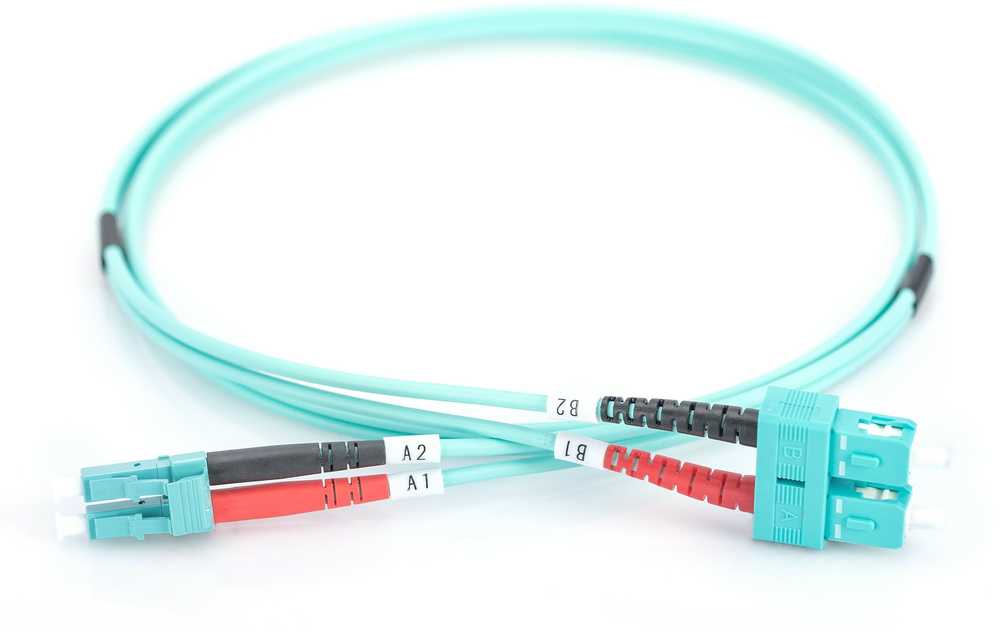 Digitus LWL Patchkabel DGITUS LC - > SC 10.00m Multimode Duplex OM3 - DK- 2532 - 10 / 3