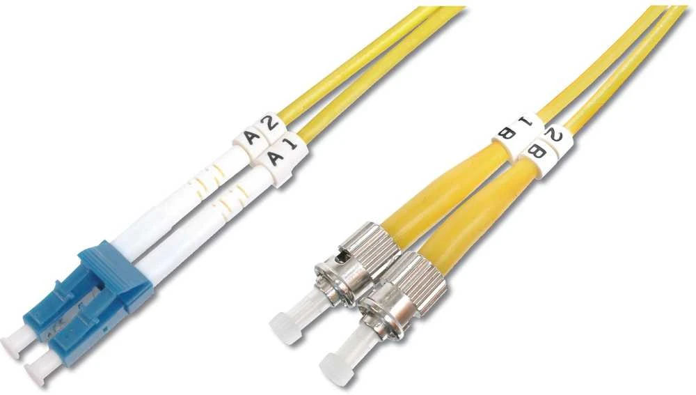 „Digitus Patchcord“, LC-ST, vieno režimo, 3 m (DK-2931-03)