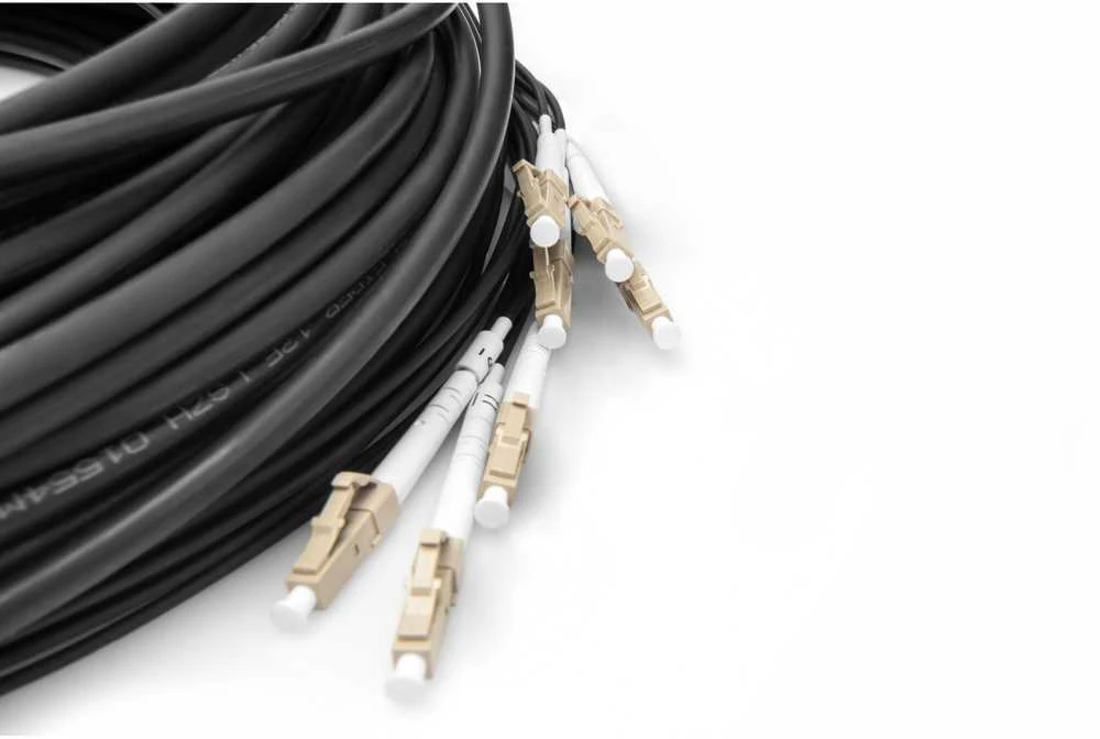 Digitus Cable LWL LC/UPC-LC/UPC OM4 50m juodas (DK-24338U050BK-BBB)