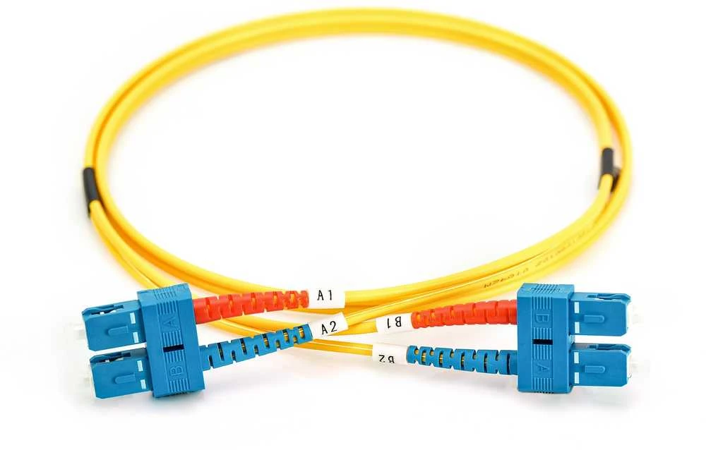 „Digitus Fiber Optic Patchcord SC“ – SC, vieno režimo, 9 / 125, OS1, 10 m (DK-2922-10)