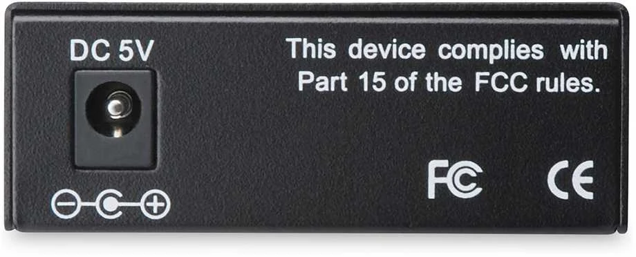 Digitus Skaitmenas | Fast Ethernet Media Converter, Multimode SC jungtis, 1310nm, iki 2km | DN-82020-1 | SC dvipusis | 10/100M RJ45 prievadas