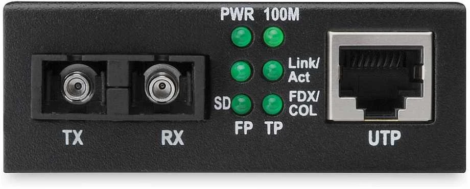 „Digitus Fast Ethernet“ medijos keitiklis SC RJ45 SC-duplex (DN-82021-1)
