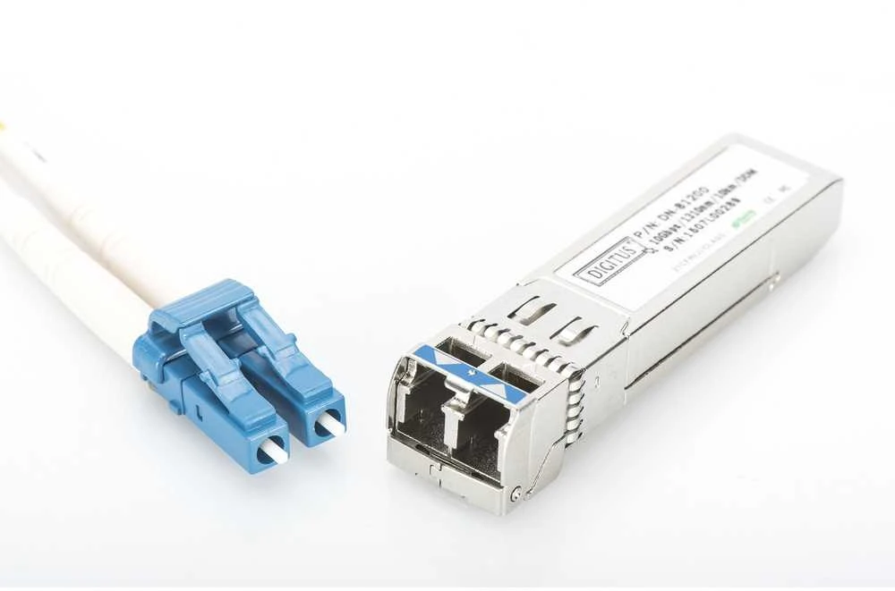 Šakotuvas „Digitus Mini SFP+“ modulis DN-81200 daugiamodis DDM LC dvipusis jungtis, 10000 Mbit/s, bangos ilgis 850 nm, maksimalus perdavimo atstumas 300 m