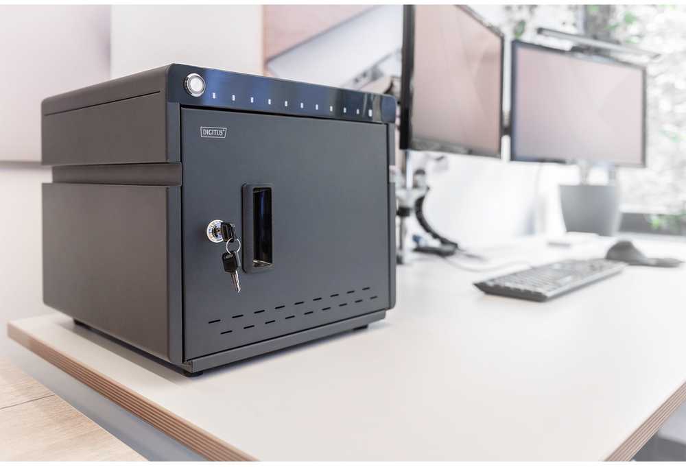 Digitus | Mobile Desktop Charging Cabinet for Notebooks/Tablets iki 14' | DN-45004