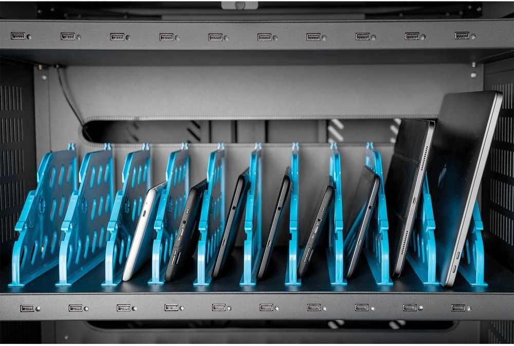 Digitus | Digitus | Charging trolley, 30 charge bases, 16", 1100 x 700 x 650 mm | DN-45002 | Juodas