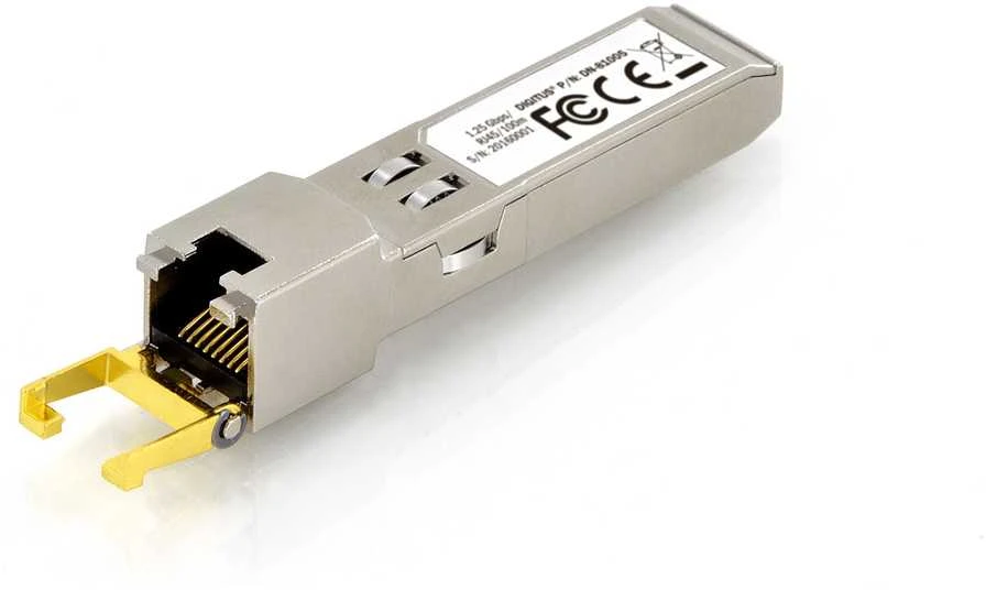 Šakotuvas Digitus 1,25 Gbps varinis SFP modulis, RJ45 | DN-81005 | SFP | Varis | RJ45 | 1250 Mbit/s | Maksimalus perdavimo atstumas 100 m