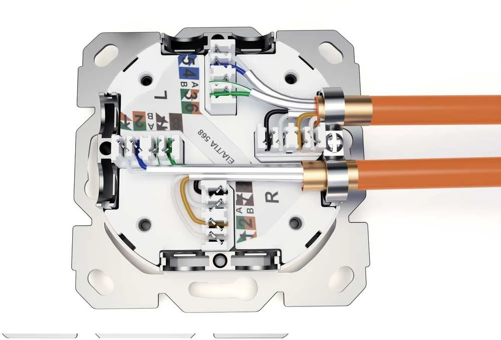 Digitus ZUB CAT 6A Klasse EA Netzwerkdose