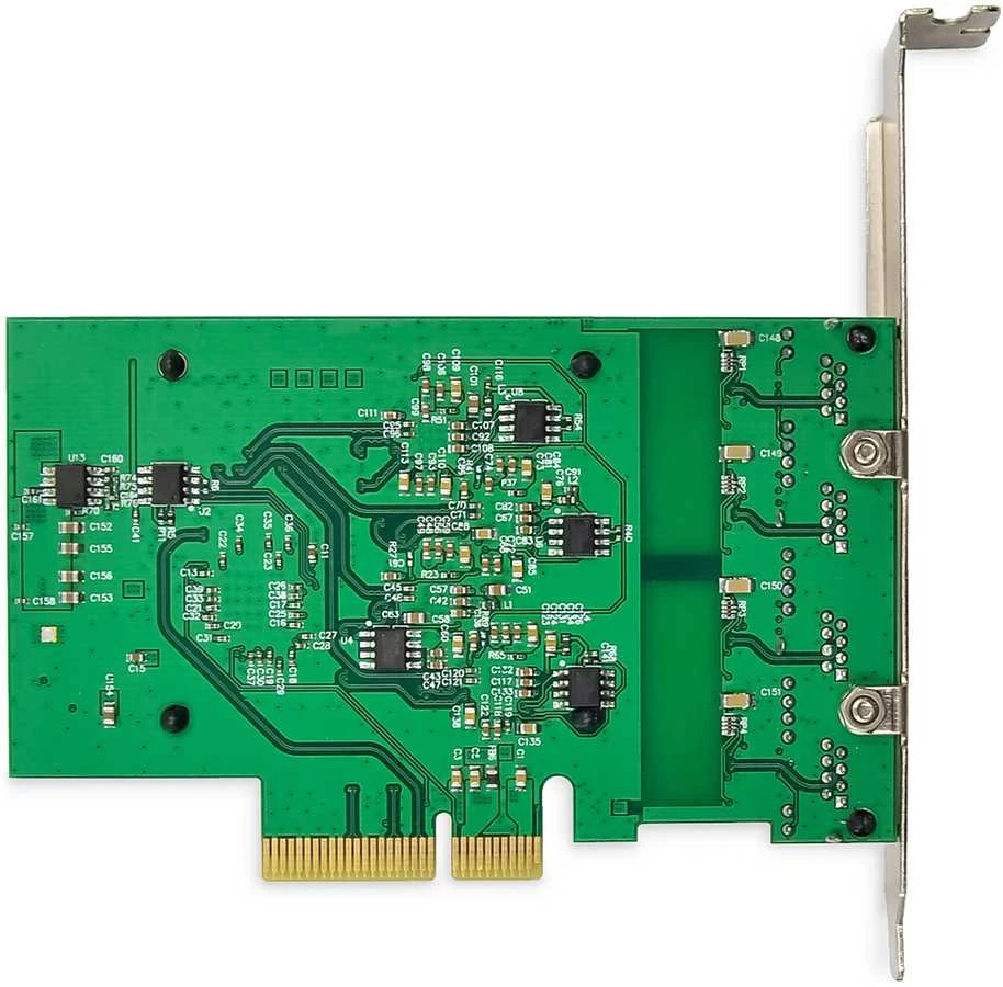 Digitus DN-10136 4-Port RJ45 RTL8125B, 2.5 GBits Server NIC