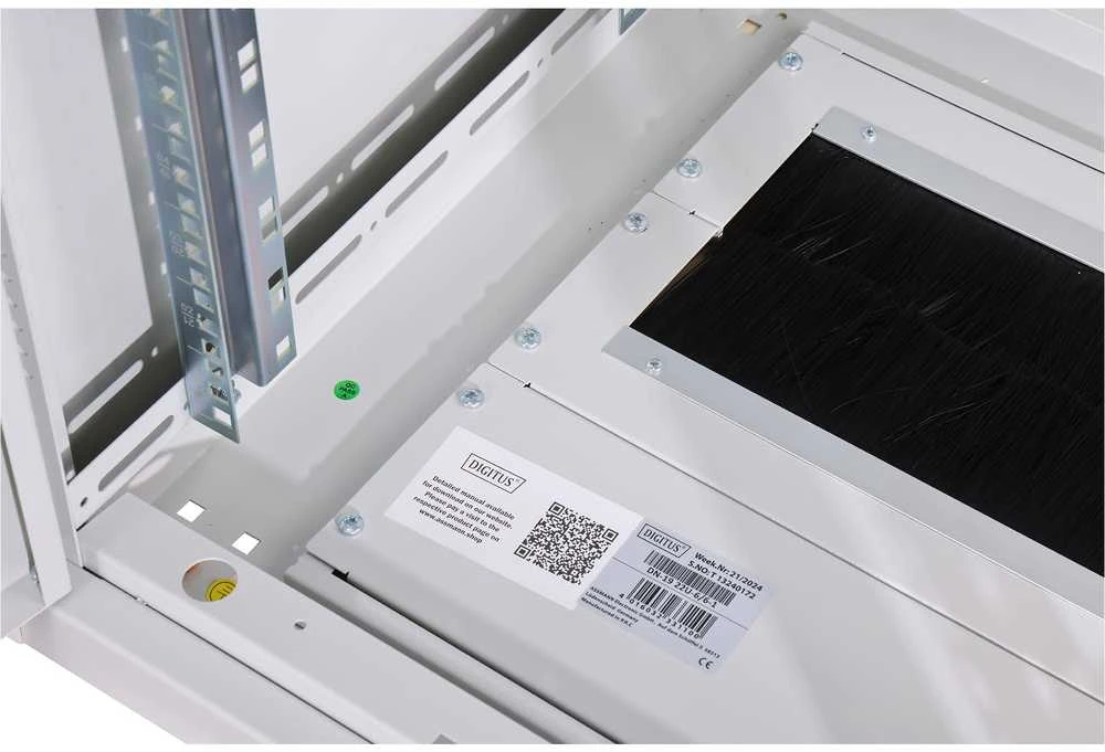 DIGITUS Netzwerkschrank Unique 22HE 1164x600x600mm grau (Speditionsversand)