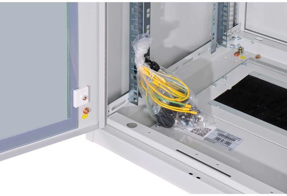 DIGITUS Netzwerkschrank Unique 22HE 1164x600x600mm grau (Speditionsversand)