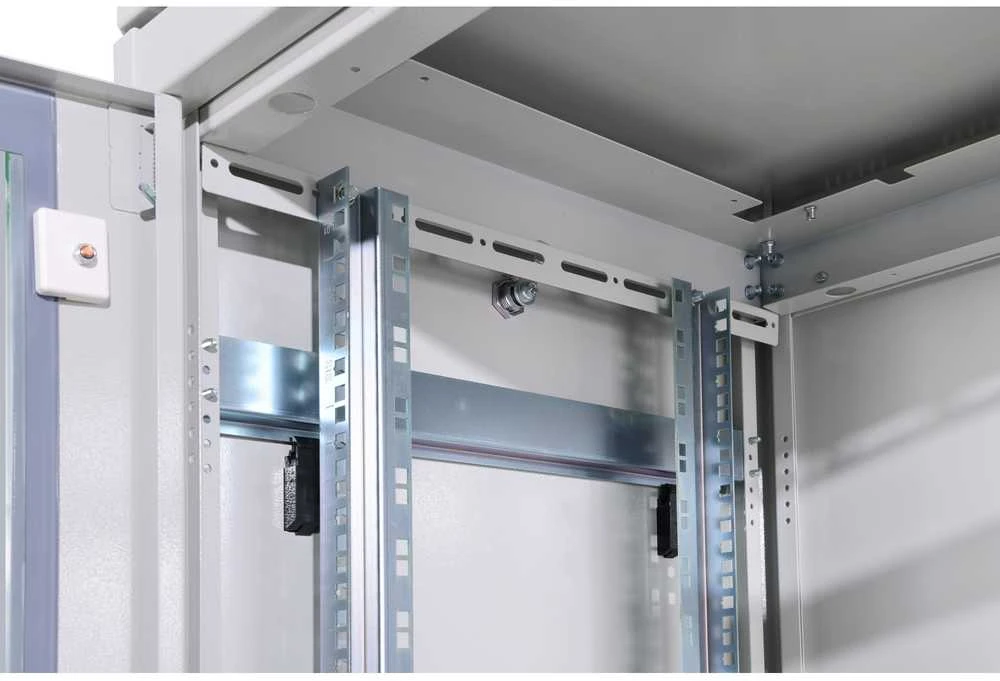 DIGITUS Netzwerkschrank Unique 22HE 1164x600x600mm grau (Speditionsversand)