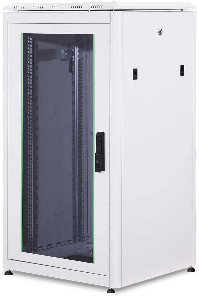 DIGITUS Netzwerkschrank Unique 22HE 1164x600x600mm grau (Speditionsversand)