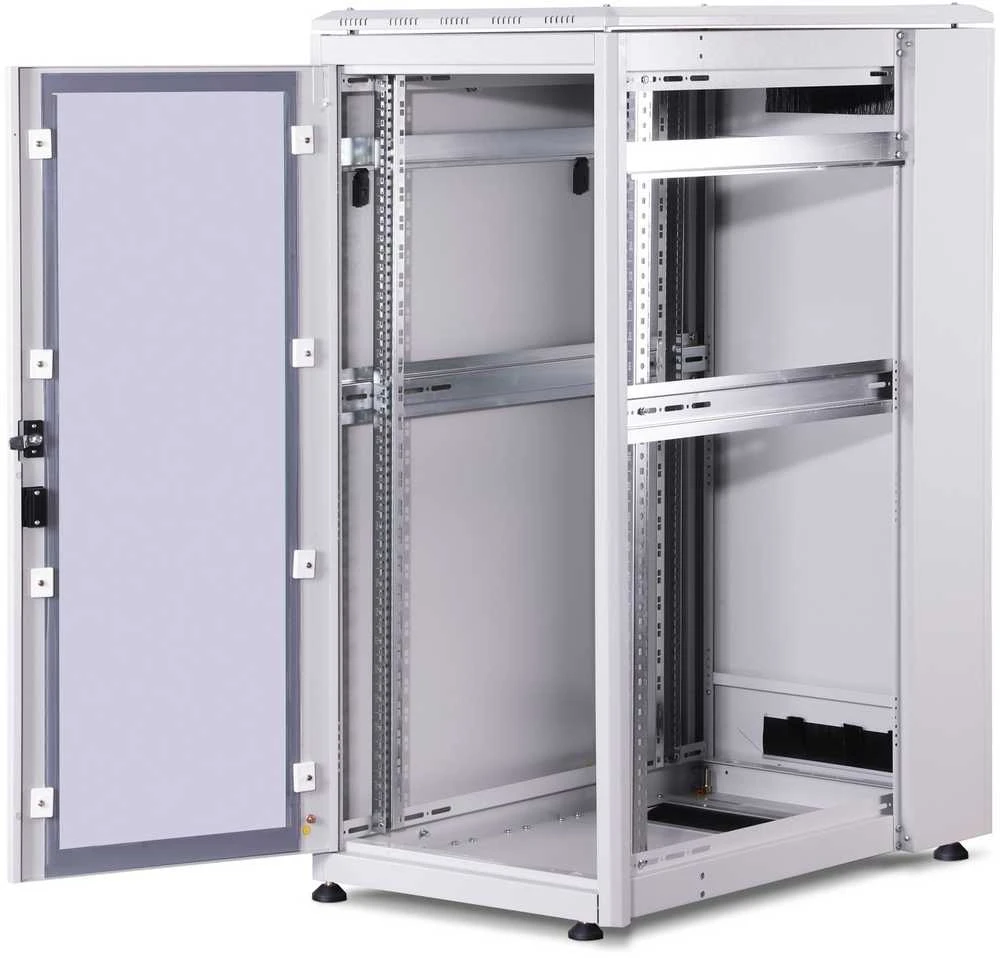 DIGITUS Netzwerkschrank Unique 26HE 1342x600x1000mm grau (Speditionsversand)