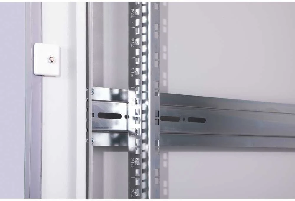 DIGITUS Netzwerkschrank Unique 26HE 1342x600x1000mm grau (Speditionsversand)