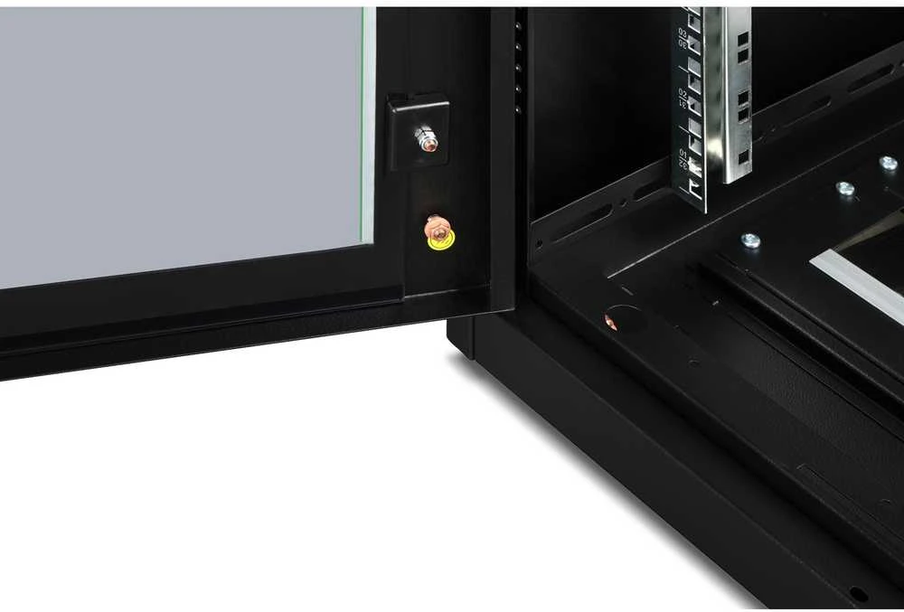 DIGITUS Netzwerkschrank Unique 32HE 1609x600x600mm juodas (Speditionsversand)