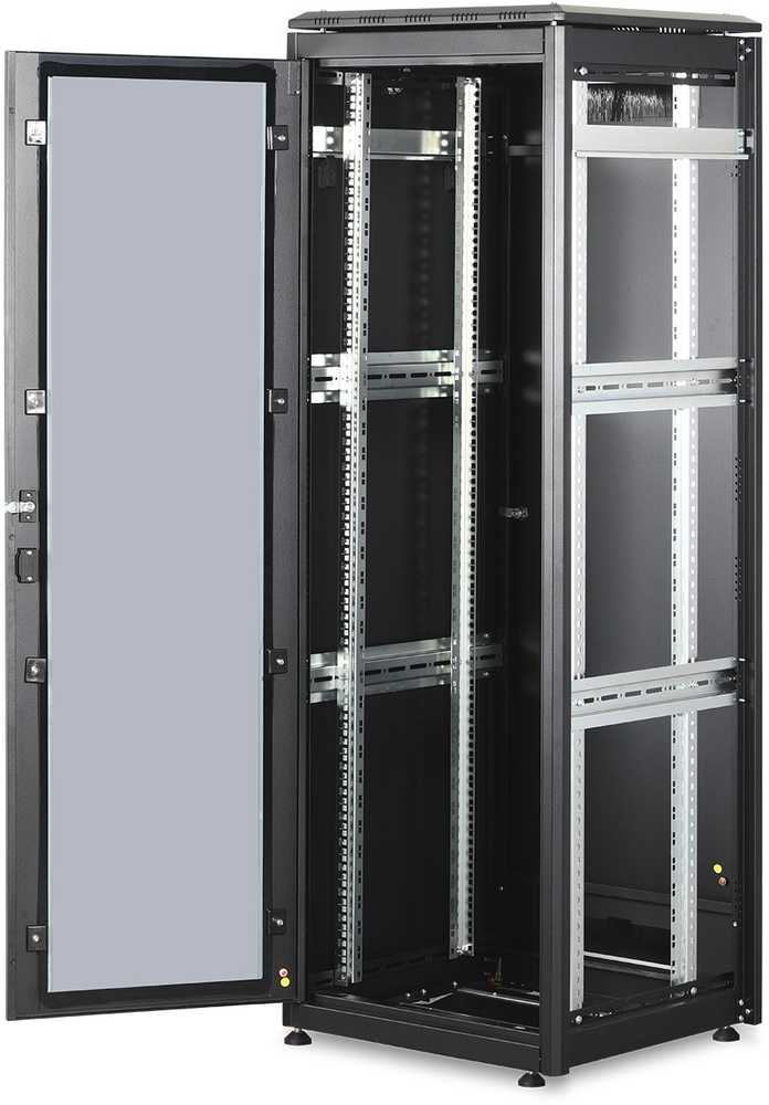 DIGITUS Netzwerkschrank Unique 36HE 1787x600x600mm juodas (Speditionsversand)