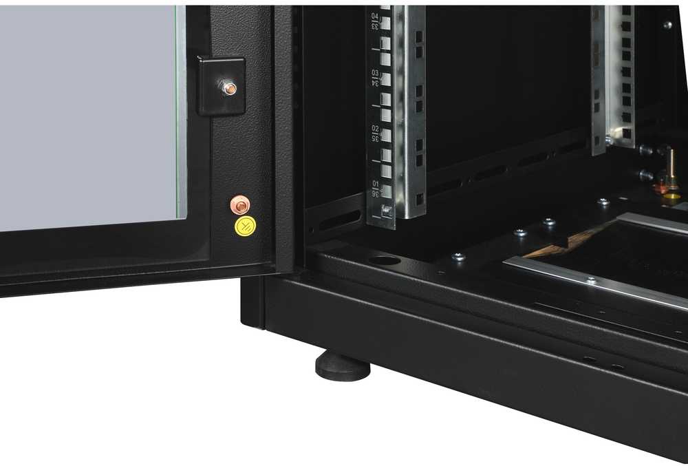 DIGITUS Netzwerkschrank Unique 36HE 1787x600x600mm juodas (Speditionsversand)