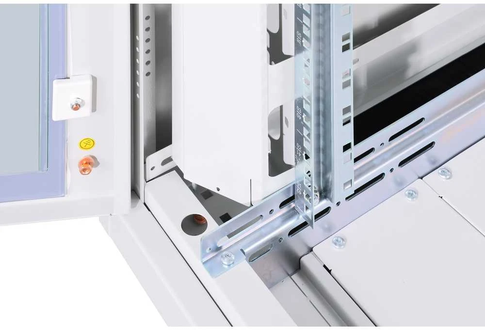 Assmann Electronic DIGITUS Tinklo spinta 19inch 42U pilkas 8/8 H2053mmxB800mmxT800mm su stiklinėmis durelėmis įsk. 28xSreew-Set iki 600KG