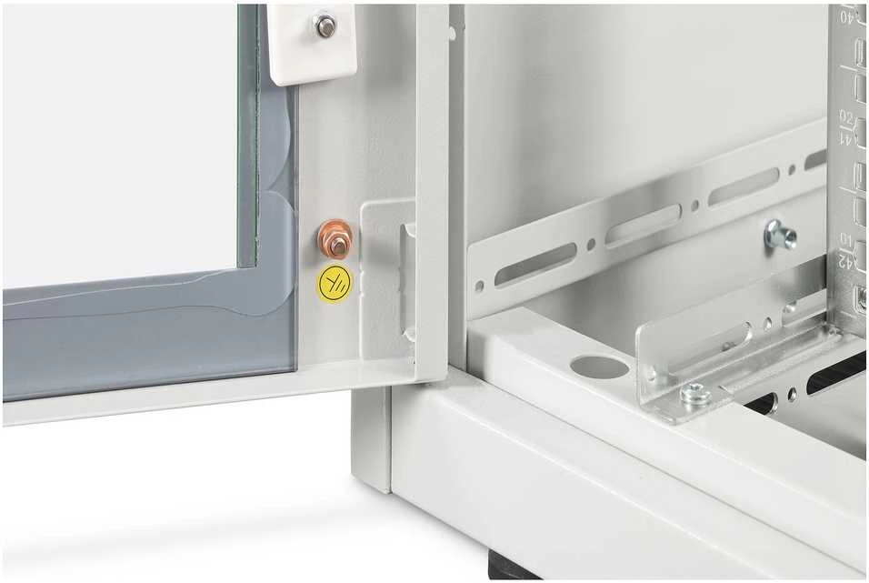 Digitus 42HE Spinta jungiama į tinklą Unique Light 2053x800x1000 mm pilka RAL 7035 (DN-31201)