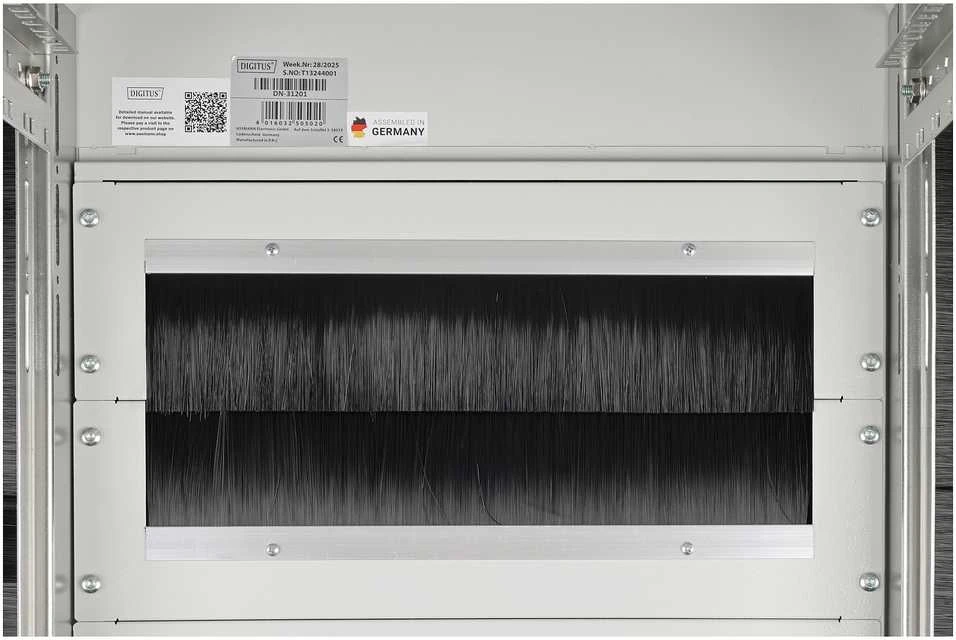 Digitus 42HE Spinta jungiama į tinklą Unique Light 2053x800x1000 mm pilka RAL 7035 (DN-31201)