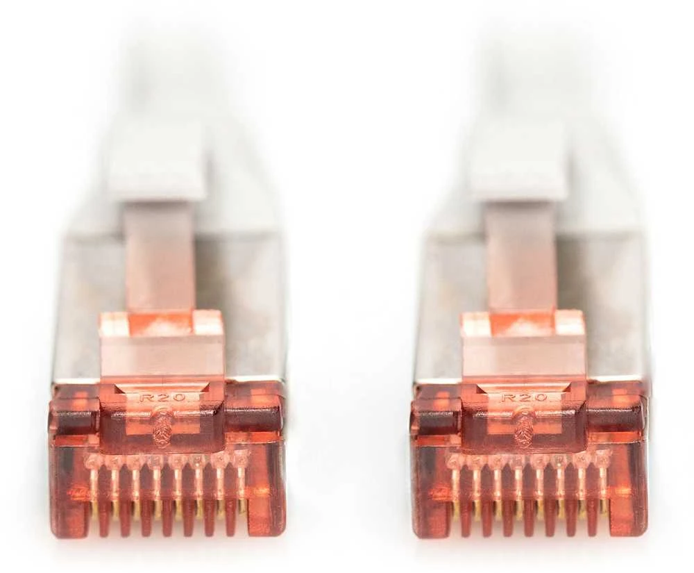Assmann Electronic DIGITUS CAT 6 S-FTP patch kabelis Cu LSZH AWG 27/7 ilgio 7 m spalvotas pilkas