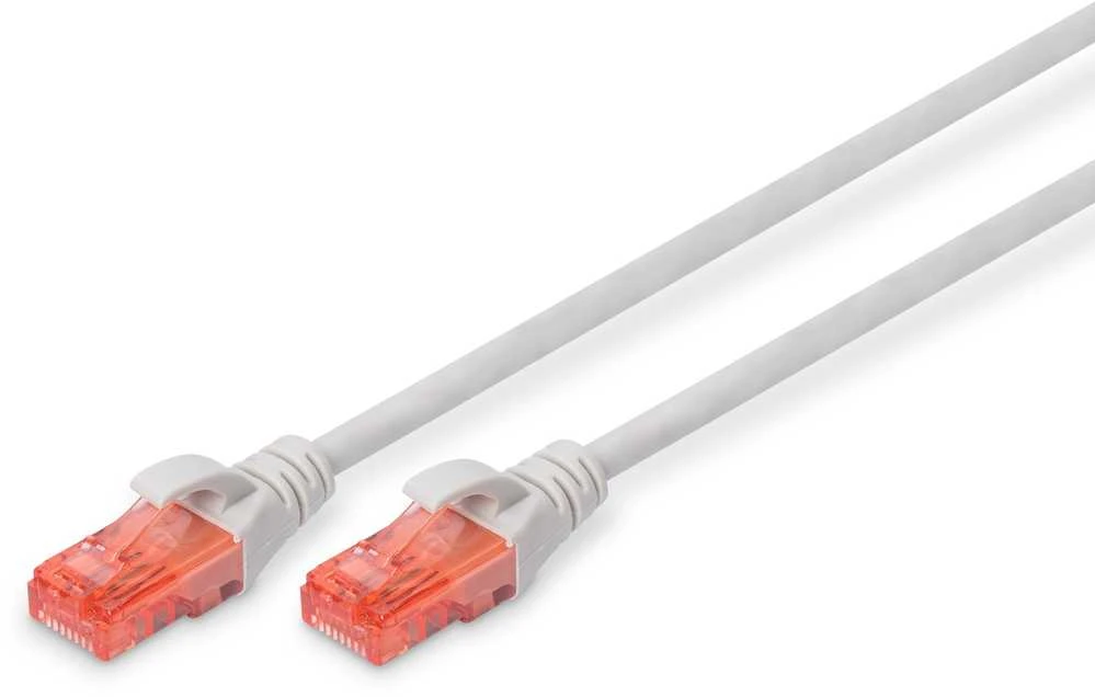 Assmann Electronic DIGITUS CAT 6 U-UTP patch kabelis Cu LSZH AWG 26/7 ilgio 20m spalvotas pilkas