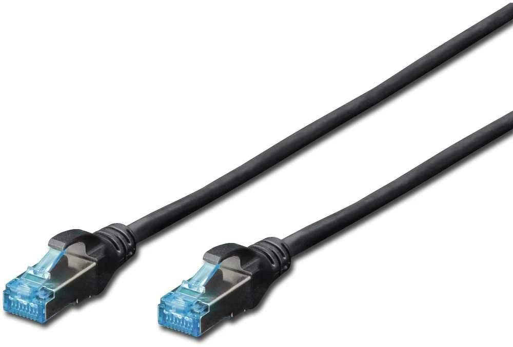 Digitus CAT 5e Patchcord SF/UTP Juodas 3M (DK-1531-030/BL)