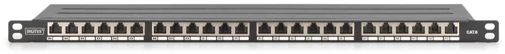 Digitus DN-91624S-SL-SH komutacinė panelė 0.5U