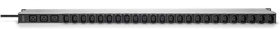 DIGITUS PDU 24xC13 3xC19 Ausgnge 250V/16A juodas