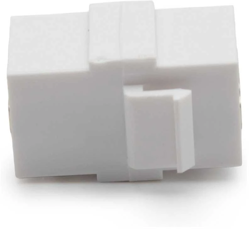 Digitus Keystone HDMI modulis, kištukinių lizdų ir tuščių plokščių jungtis, moteriška / moteriška, balta- DN-93401