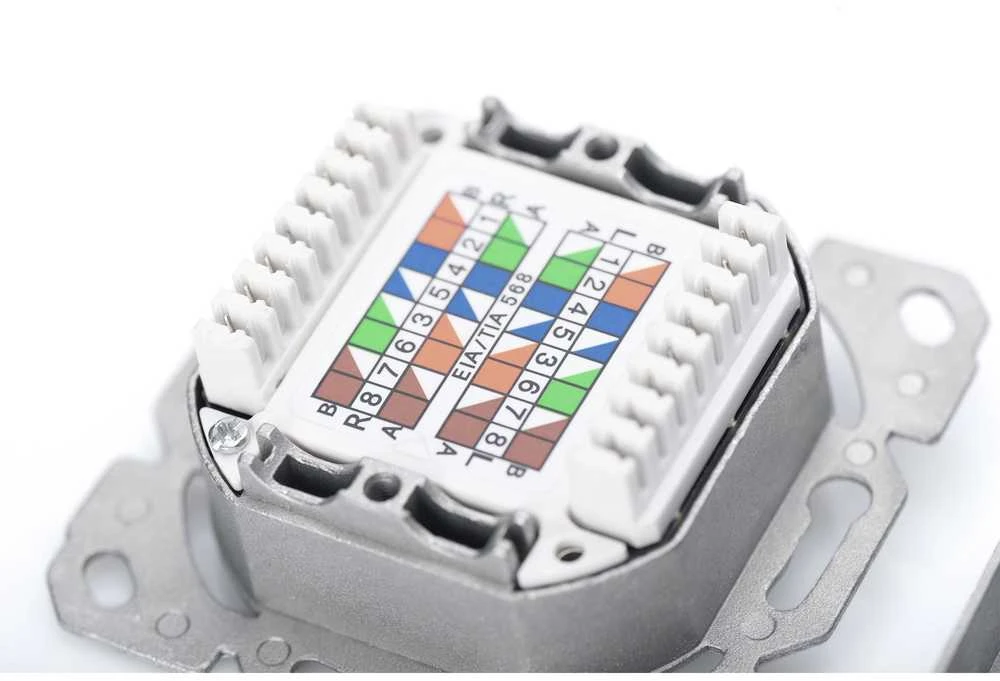 Digitus Lizdas CAT 6 2xRJ45 (DN-9006/B5-N)