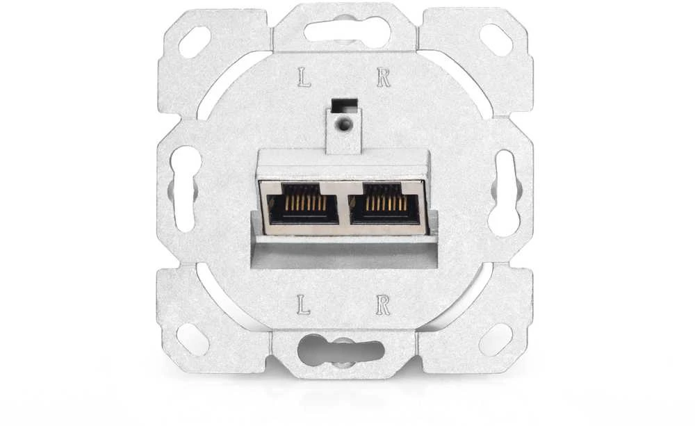Digitus Lizdas CAT 6 2xRJ45 (DN-9006/B5-N)
