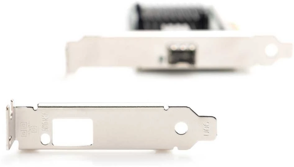 „Digitus SFP+ 10G PCI Express“ kortelė žemo profilio laikiklis, „Intel JL82599EN“ mikroschemų rinkinys DN-10161