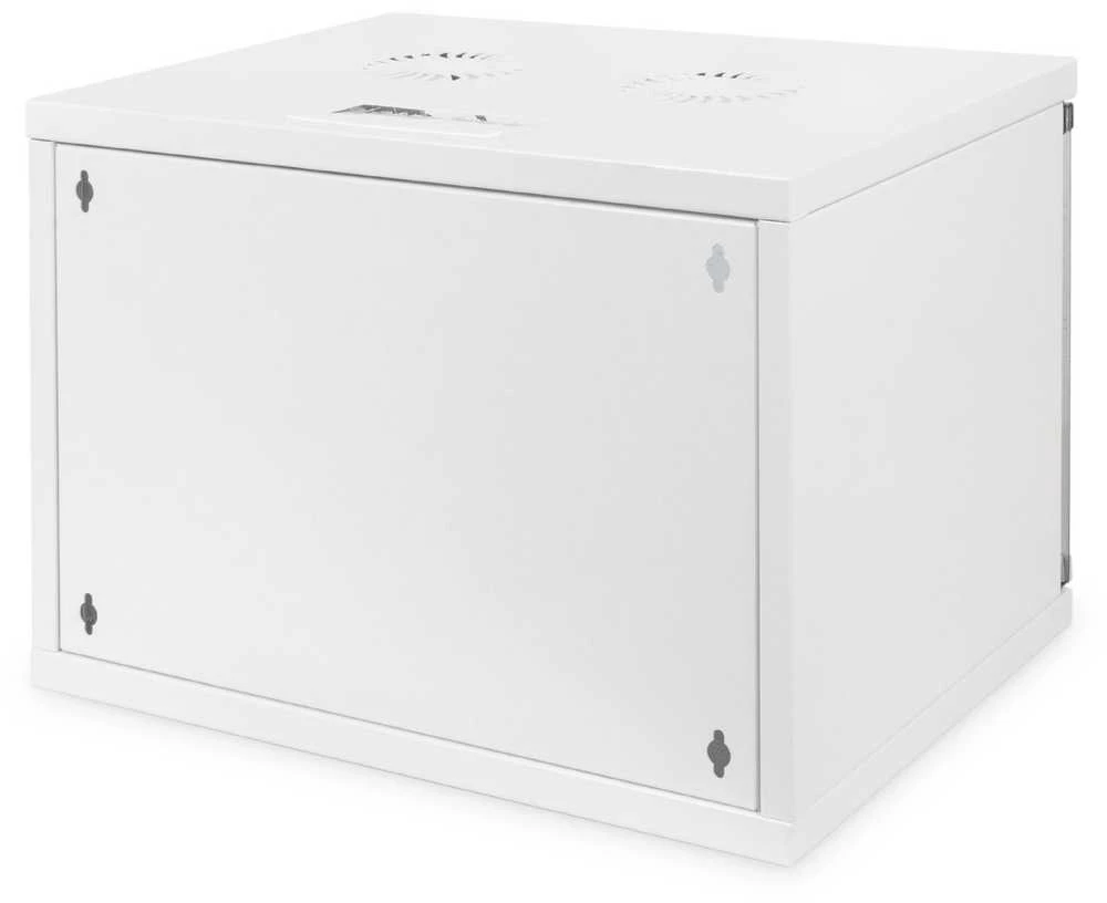 Assmann Electronic Assmann elektroninė DIGITUS sieninė spinta 19 colių 7HE RAL 7035 pilkas nemontuojamas H360mm x B520mm x T400mm be padėklo įsk. 8xsrews