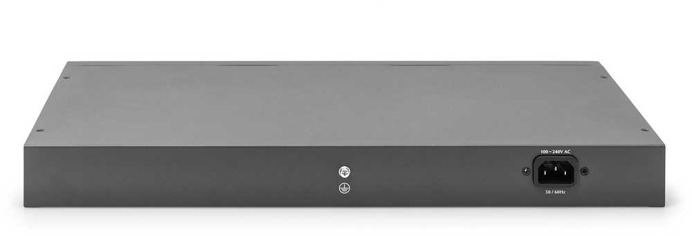 Šakotuvas Digitus 16-PORT GBIT SWITCH 19ZOLL UNMA - 2-PORT GBIT SFP UNMA POE SWITCH
