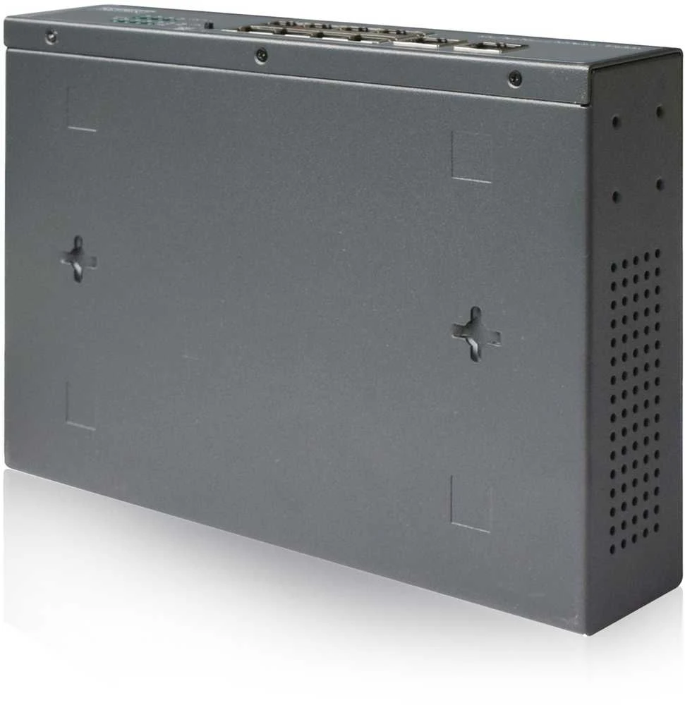Šakotuvas Digitus 8 prievadų Fast Ethernet PoE jungiklis + 2 prievadų Uplink DN-95323-1 10/100 Mbps (RJ-45), nevaldomas, stalinis, maitinimo tipas vidinis, eterneto LAN (RJ-45) jungtys 8