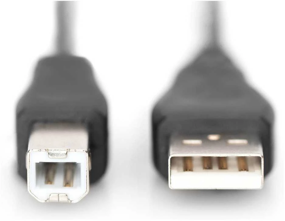 Assmann Electronic DIGITUS USB jungties kabelis tipas A - B M/M 3.0m USB 2.0 tinkamas bl