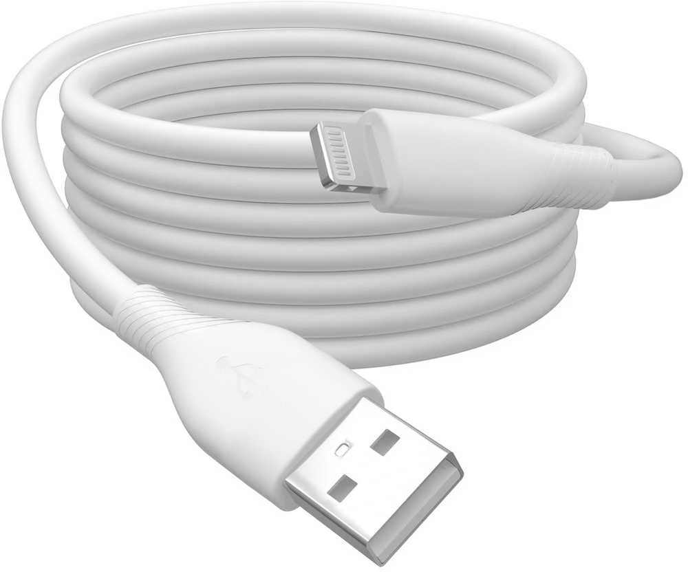 Digitus Kabelis USB DIGIT Lightning - USB-A 1 m Baltas (AK-600108-010-W)
