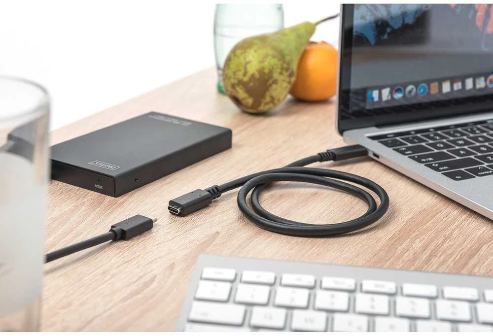 Assmann Electronic ASSMANN USB Type-C ilgintuvas Type-C - C
