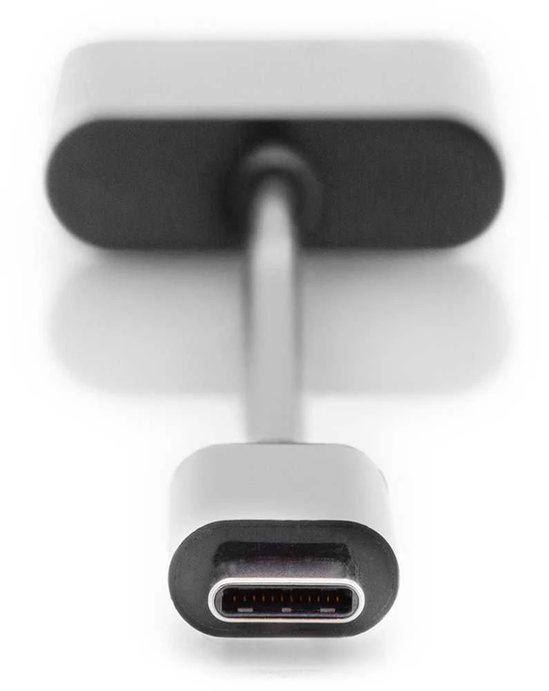 Assmann Electronic ASSMANN USB Type-C skirstytuvo kabelis, tipas C - 3,5 mm+type C M/F/F 0,2m Gen2 5A 10GB Vers. 3.1 CE bl Versija 3.1 CE bl
