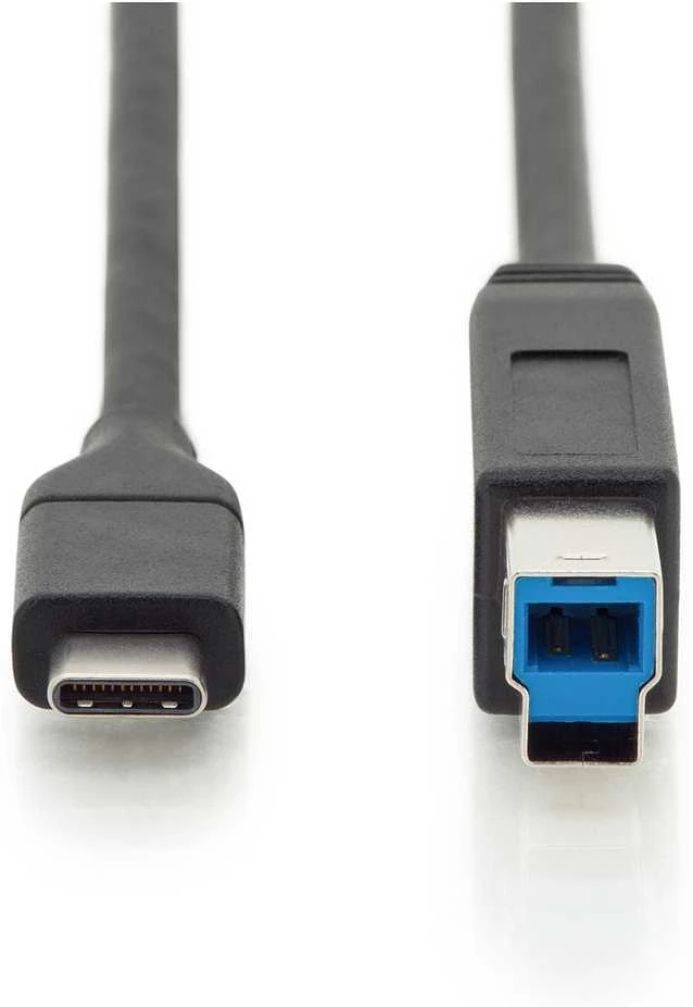 Assmann Electronic ASSMANN USB Type-C jungties kabelis tipas C iki B M/M 1.8m 3A 5GB 3.0 Versija CE bl