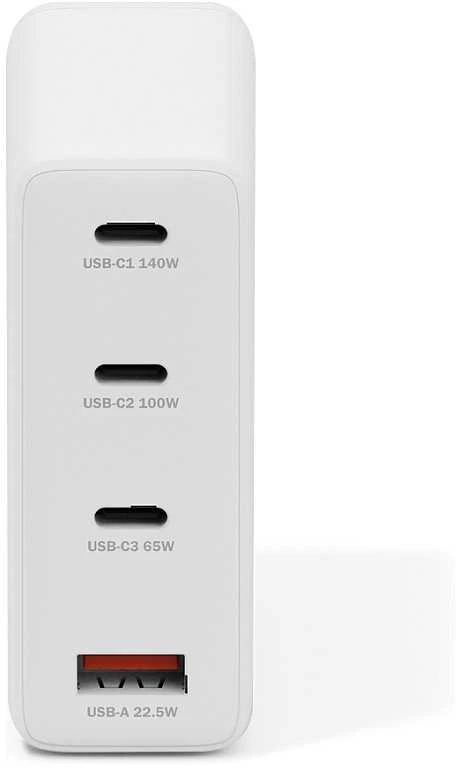 „Digitus“ | USB GaN įkroviklis 140 W, 3 x USB-C, 1 x USB-A | DA-10305