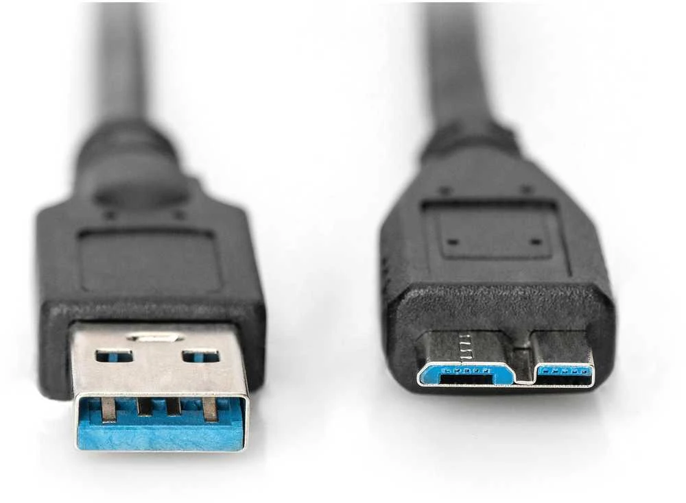 Assmann Electronic ASSMANN USB 3.0 jungties kabelis A/M micro B/M 1m