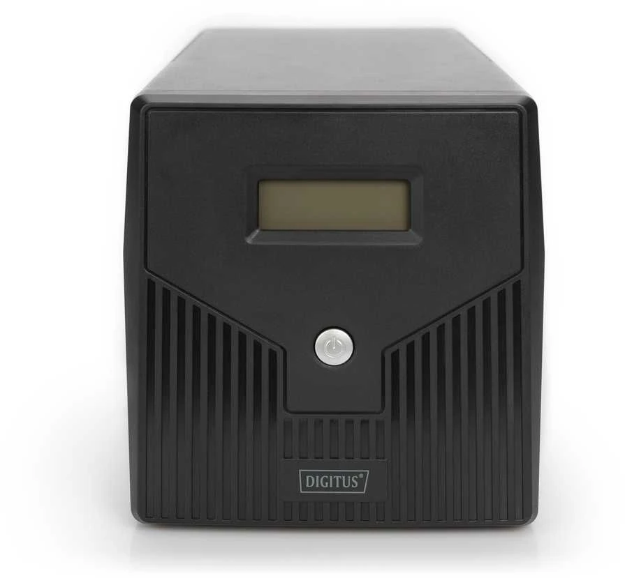 Assmann Electronic DIGITUS Line-Interactive UPS 1000VA/600W 12V/7Ah x2 baterija 4x CEE 7/7 AVR USB RS232 RJ11/RJ45 LCD ekranas