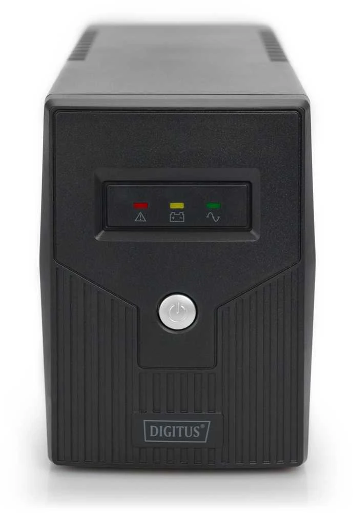 Assmann Electronic DIGITUS Line-Interactive UPS 600VA/360W 12V/7Ah x1 baterija 2x CEE 7/7 AVR RJ-11 LED ekranai