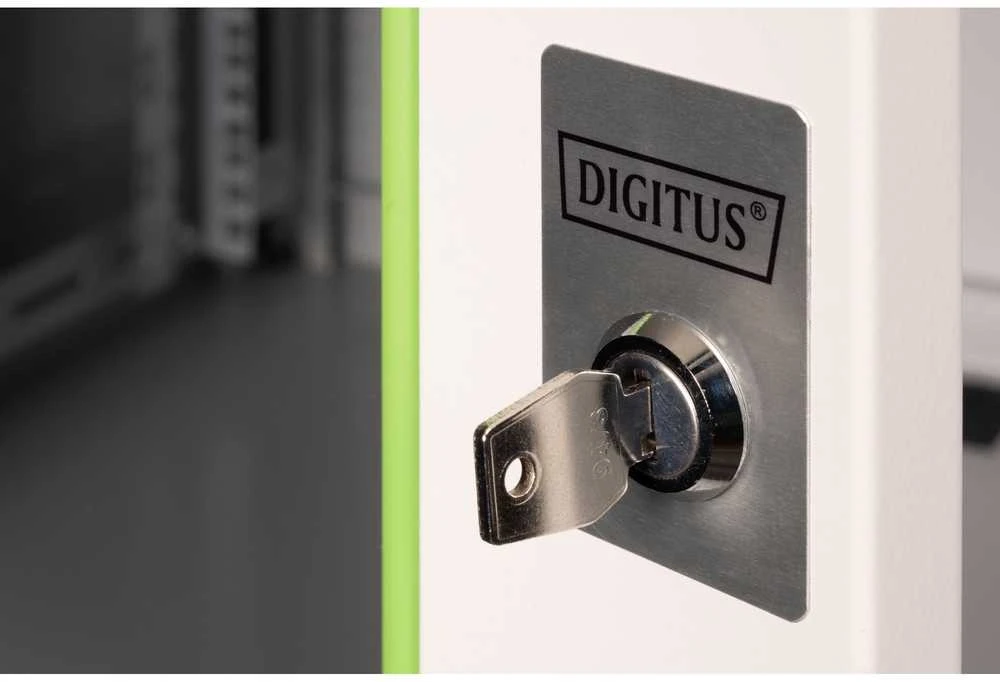 Digitus | Prie sienos tvirtinama spintelė, unikali serija | DN-19 12U-6/6 | 60 x 60 cm | Pilkas