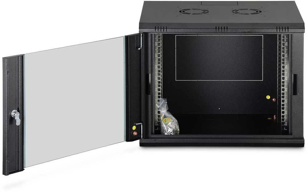 Assmann Electronic Digitus Wall Mounting Cabinet | DN-19 09-U-EC-SW | Juodas