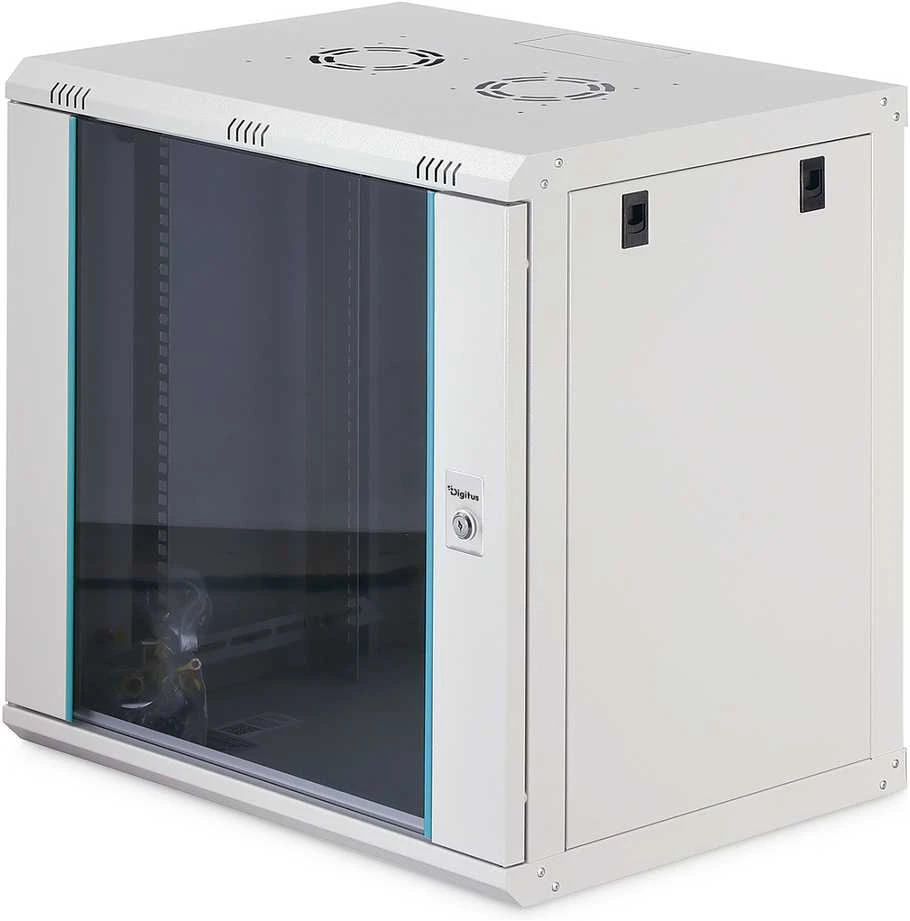 Digitus DN-37108 lentyna 12U Sieninis stovas Šviesiai Žalia